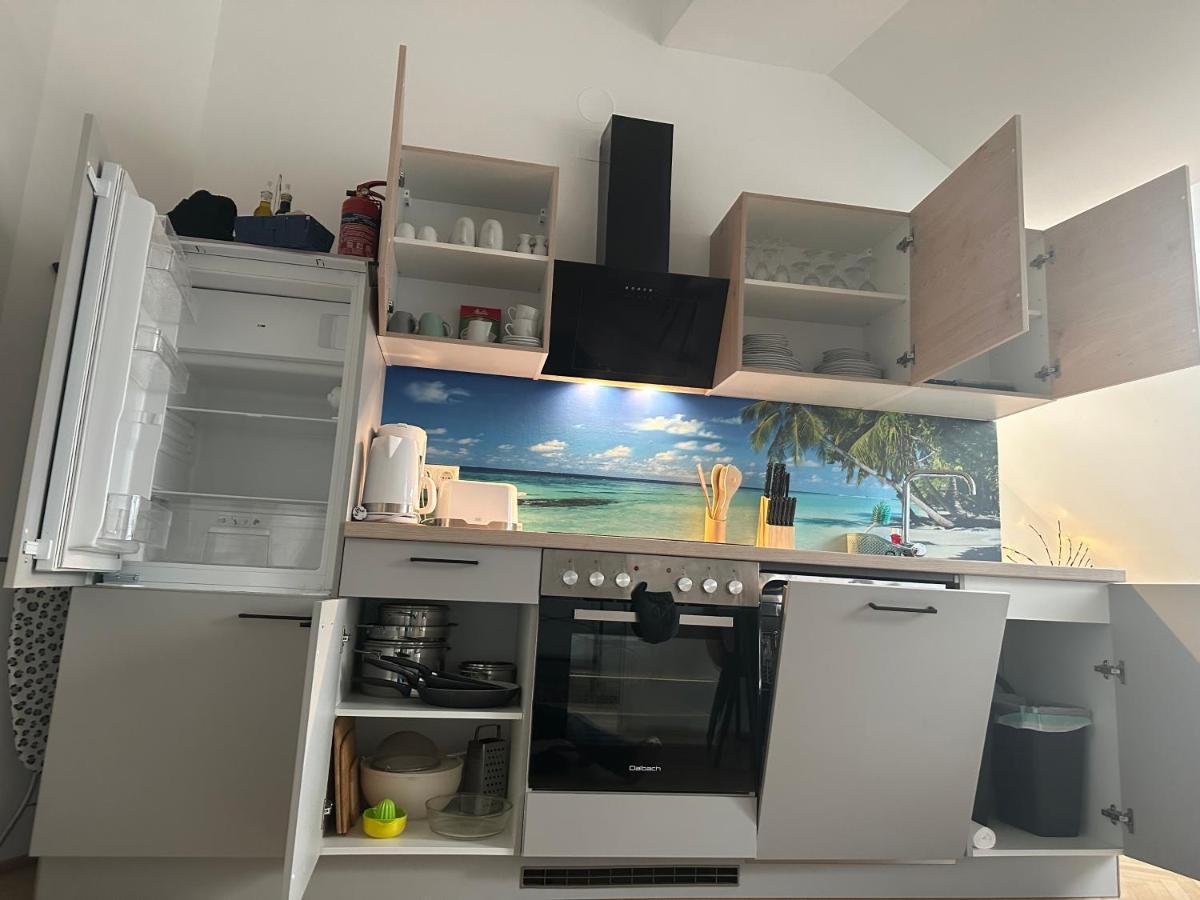Klimatisiertes Dachgeschoss City Apartment In Zentrum Wiens Extérieur photo