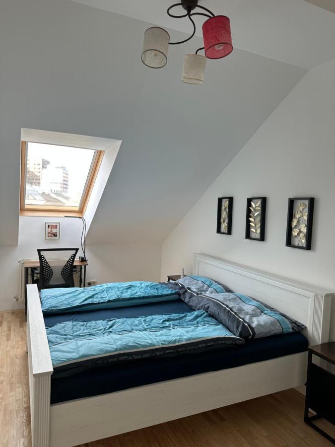 Klimatisiertes Dachgeschoss City Apartment In Zentrum Wiens Extérieur photo