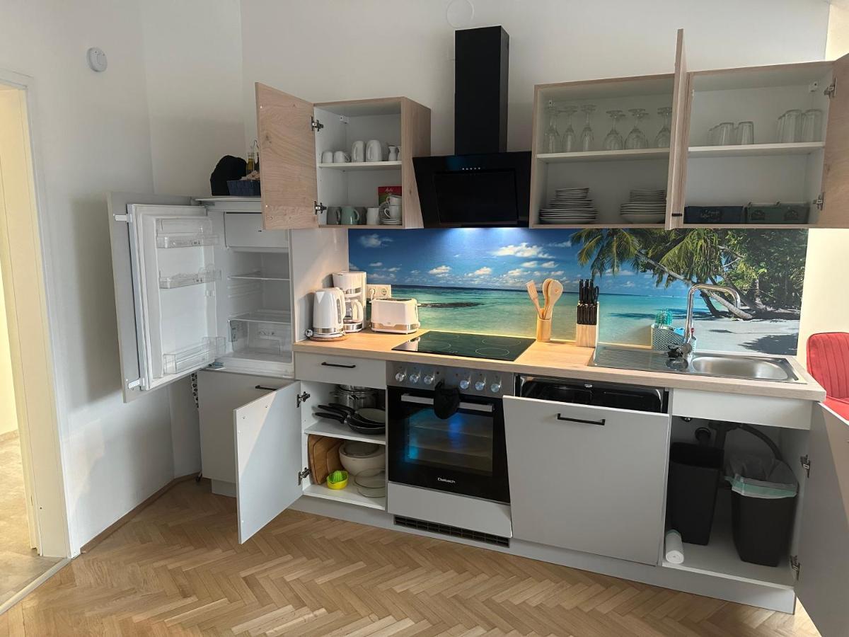 Klimatisiertes Dachgeschoss City Apartment In Zentrum Wiens Extérieur photo