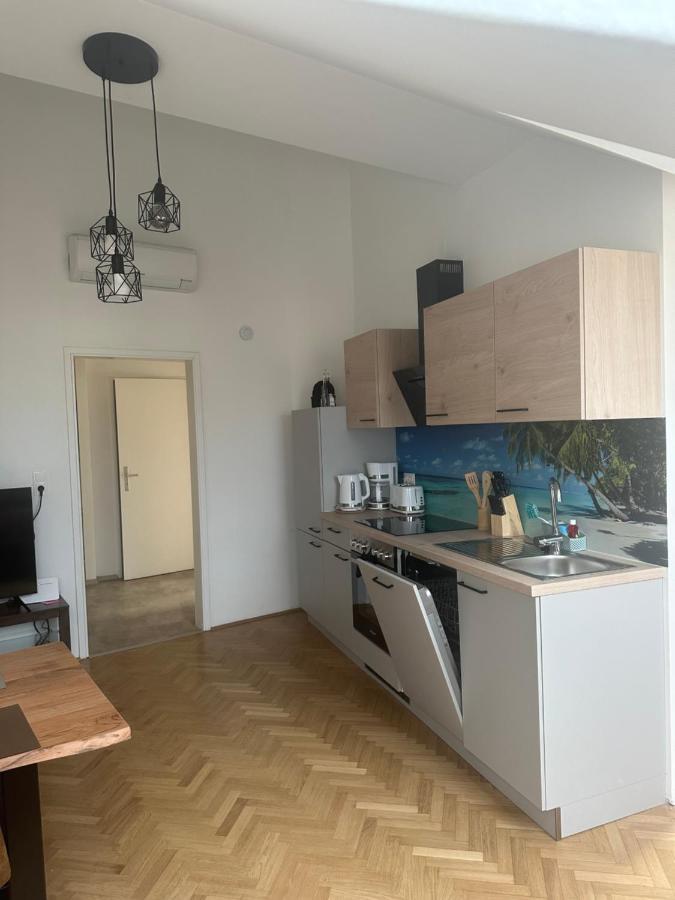 Klimatisiertes Dachgeschoss City Apartment In Zentrum Wiens Extérieur photo