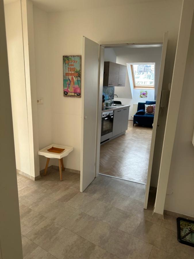 Klimatisiertes Dachgeschoss City Apartment In Zentrum Wiens Extérieur photo