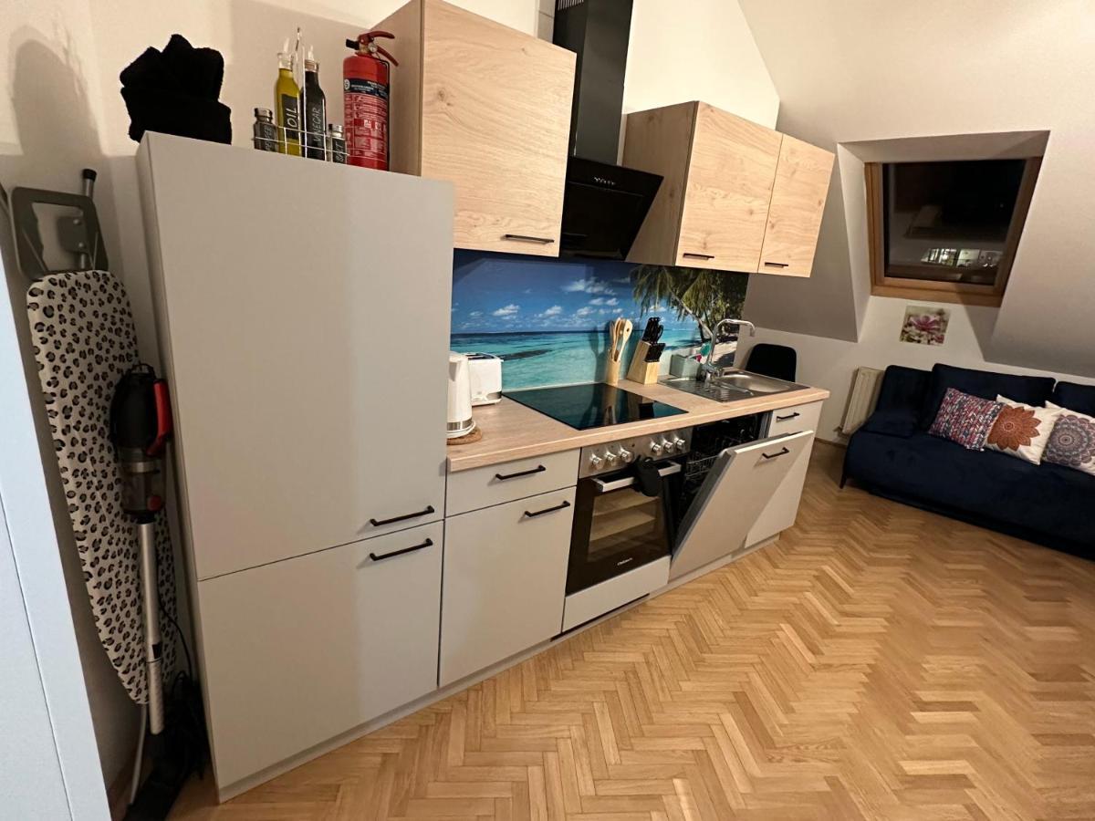 Klimatisiertes Dachgeschoss City Apartment In Zentrum Wiens Extérieur photo